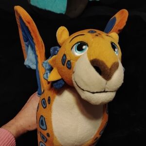 Disney Orange and Blue Stuffed Creature